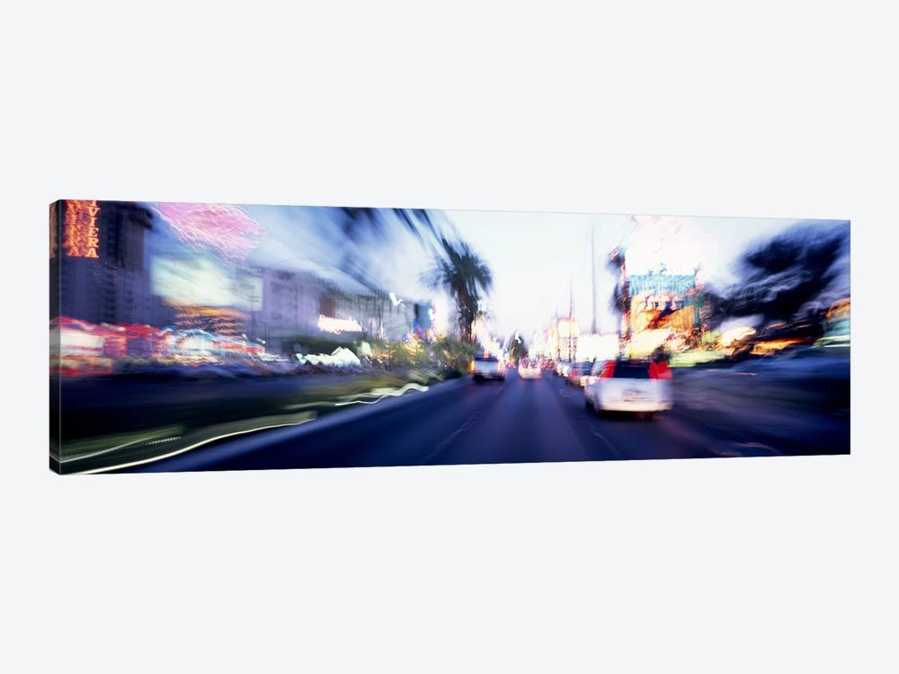 The Strip At Dusk, Las Vegas, Nevada, USA #4 by Panoramic Images 1-piece Canvas Wall Art