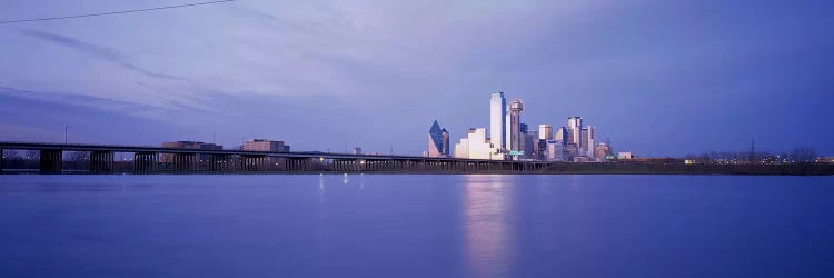 Buildings on the waterfront, Dallas, Texas, USA by Panoramic Images wall art