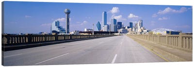Buildings in a city, Dallas, Texas, USA #2 Canvas Art Print - Dallas Art