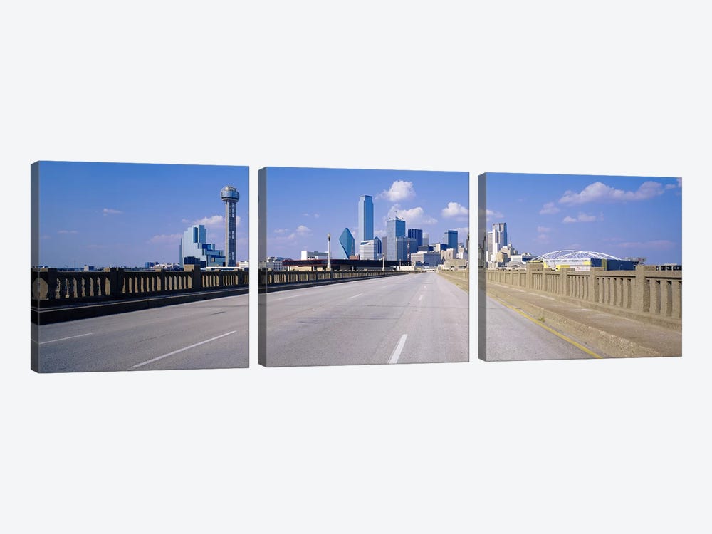 Buildings in a city, Dallas, Texas, USA #2 by Panoramic Images 3-piece Canvas Wall Art