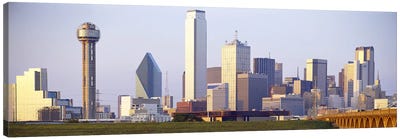 Buildings in a city, Dallas, Texas, USA #3 Canvas Art Print - Dallas Art