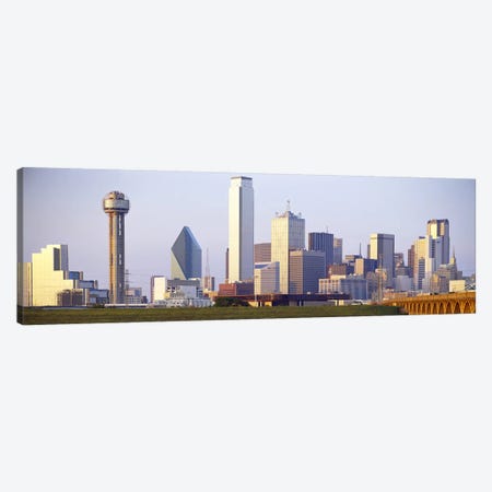 Buildings in a city, Dallas, Texas, USA #3 Canvas Print #PIM3641} by Panoramic Images Canvas Wall Art
