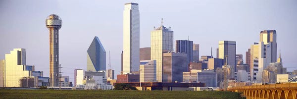 Dallas: Buildings in a city, Dallas, Texas, USA #3 by Panoramic Images