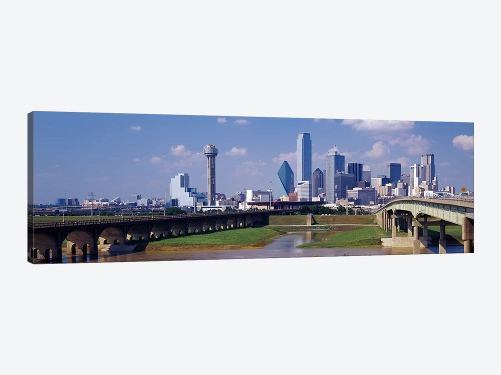 Office Buildings In A City, Dallas, Texas, USA by Panoramic Images 1-piece Art Print