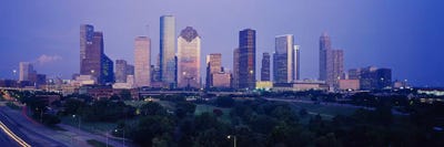 Buildings in a city, Houston, Texas, USA #3 by Panoramic Images multi panel art