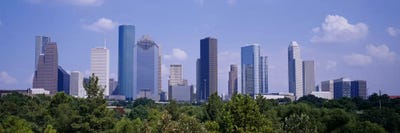 Buildings in a cityHouston, Texas, USA by Panoramic Images canvas print