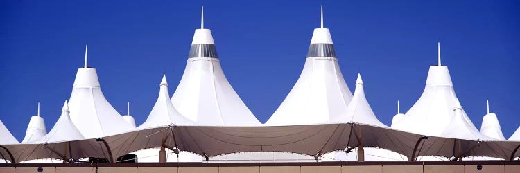 Roof of a terminal building at an airportDenver International Airport, Denver, Colorado, USA by Panoramic Images wall art