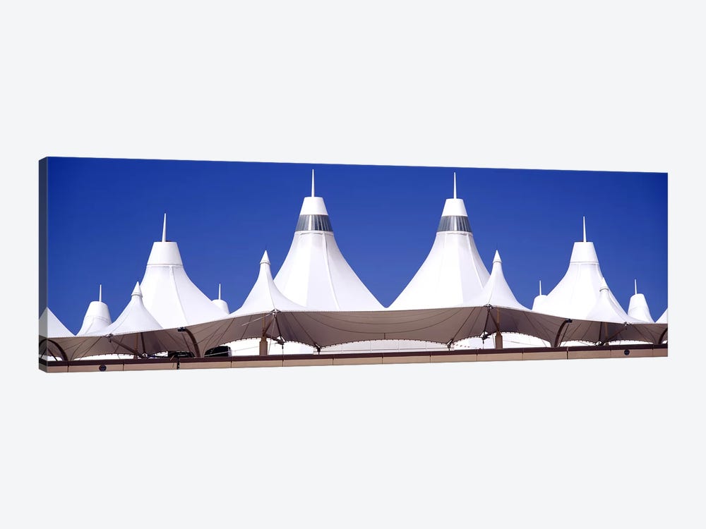 Roof of a terminal building at an airportDenver International Airport, Denver, Colorado, USA by Panoramic Images 1-piece Art Print