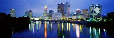 Columbus OH by Panoramic Images multi panel art
