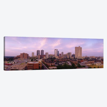 Skyscrapers in a cityFort Worth, Texas, USA Canvas Print #PIM3654} by Panoramic Images Canvas Art