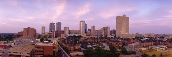 Fort Worth: Skyscrapers in a cityFort Worth, Texas, USA by Panoramic Images