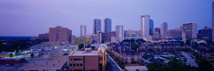 High angle view of a cityFort Worth, Texas, USA