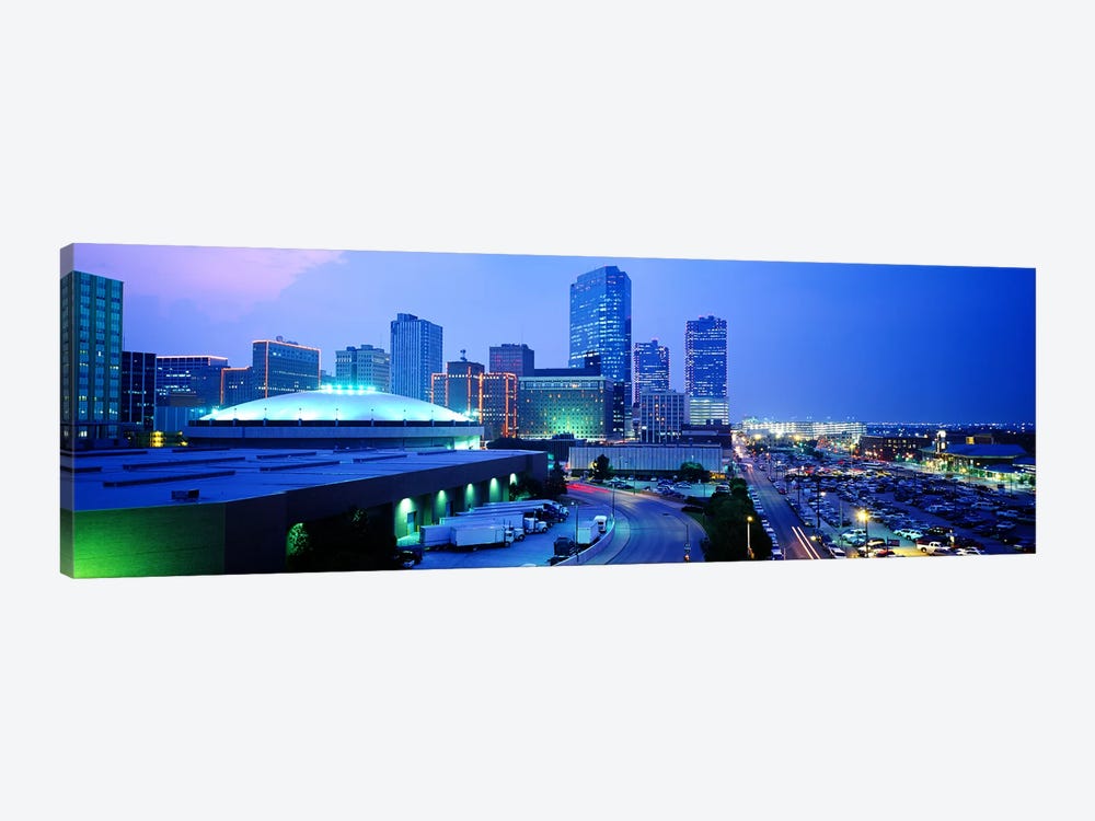 Downtown Skyline, Fort Worth, Texas, USA by Panoramic Images 1-piece Canvas Art