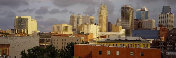 Missouri: Buildings in a cityKansas City, Missouri, USA by Panoramic Images