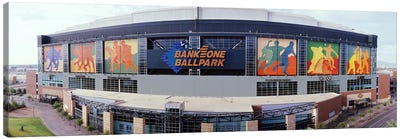Bank One Ballpark Phoenix AZ Canvas Art Print - Phoenix Art