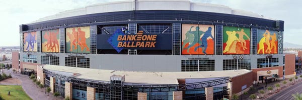 Phoenix: Bank One Ballpark Phoenix AZ by Panoramic Images