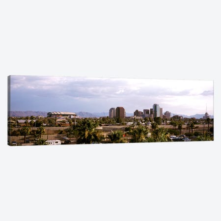 Downtown Skyline, Phoenix, Maricopa County, Arizona, USA Canvas Print #PIM3664} by Panoramic Images Art Print