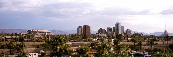 Downtown Skyline, Phoenix, Maricopa County, Arizona, USA