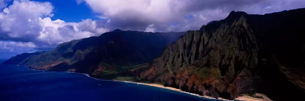 Volcanoes: Coastal Landscape, Na Pali Coast State Park, Kaua'i, Hawaii, USA by Panoramic Images
