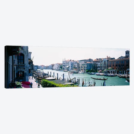 Waterfront Architecture, Grand Canal, Venice, Veneto Region, Italy Canvas Print #PIM3673} by Panoramic Images Canvas Art Print