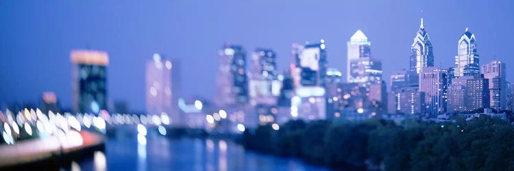 River passing through a city, Schuylkill River, Philadelphia, Pennsylvania, USA