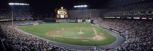 Maryland: Baseball Game Camden Yards Baltimore MD by Panoramic Images