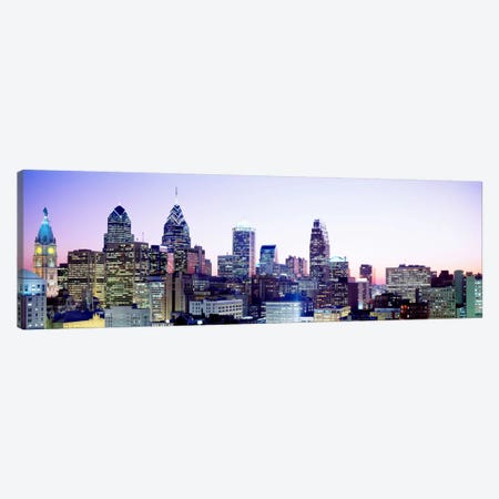 Philadelphia PA #3 Canvas Print #PIM3689} by Panoramic Images Canvas Wall Art