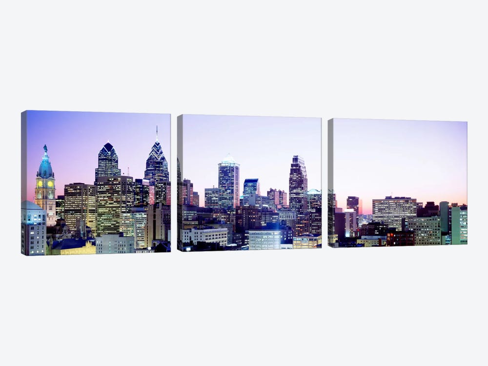 Philadelphia PA #3 by Panoramic Images 3-piece Canvas Art Print