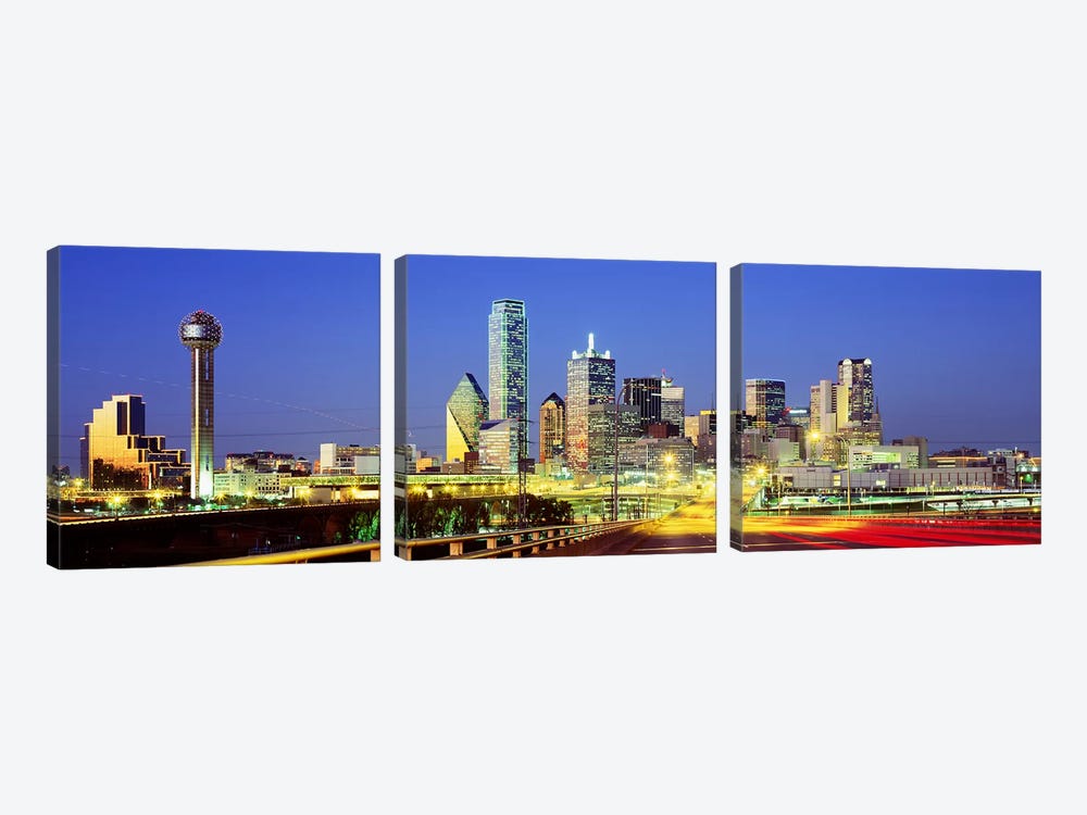 Dallas Texas USA #3 by Panoramic Images 3-piece Canvas Art Print