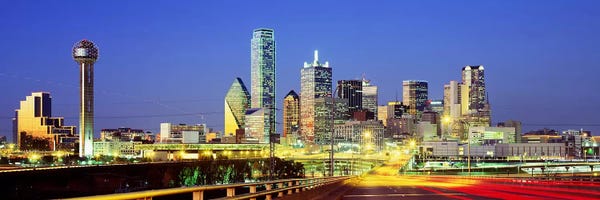 Streets: Dallas Texas USA #3 by Panoramic Images