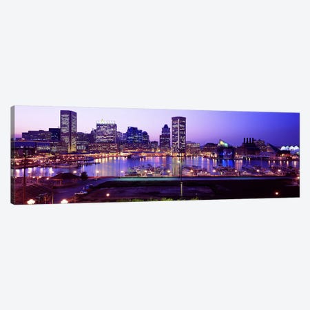 Inner HarborBaltimore, Maryland, USA Canvas Print #PIM3697} by Panoramic Images Canvas Artwork