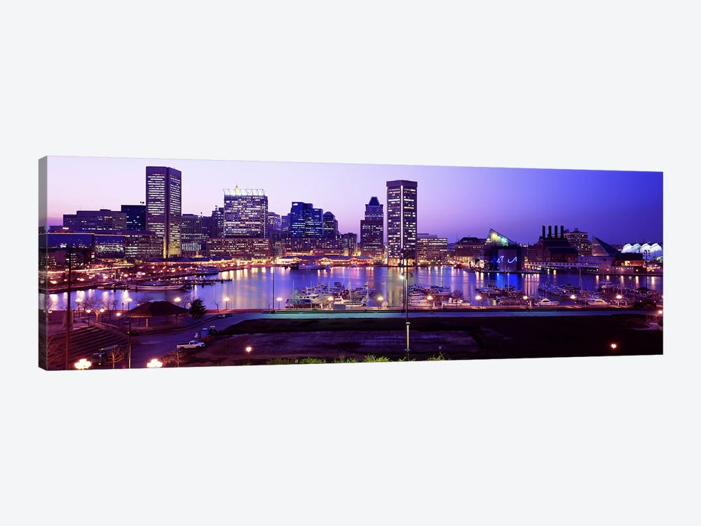 Inner HarborBaltimore, Maryland, USA by Panoramic Images 1-piece Canvas Artwork