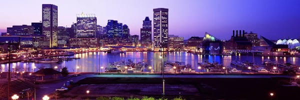 Maryland: Inner HarborBaltimore, Maryland, USA by Panoramic Images