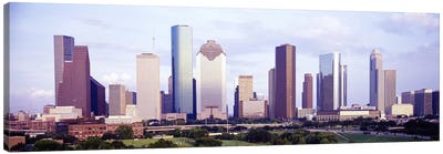 Houston TX #2 Canvas Art Print - Houston Skylines