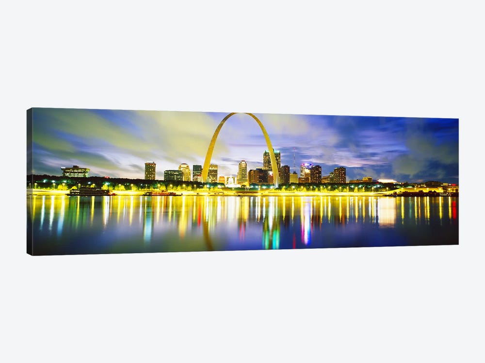 EveningSt Louis, Missouri, USA by Panoramic Images 1-piece Art Print