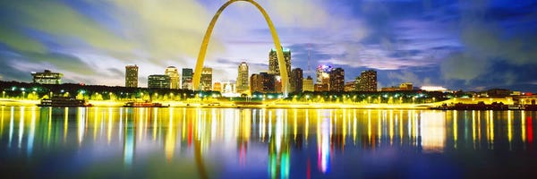 Missouri: EveningSt Louis, Missouri, USA by Panoramic Images