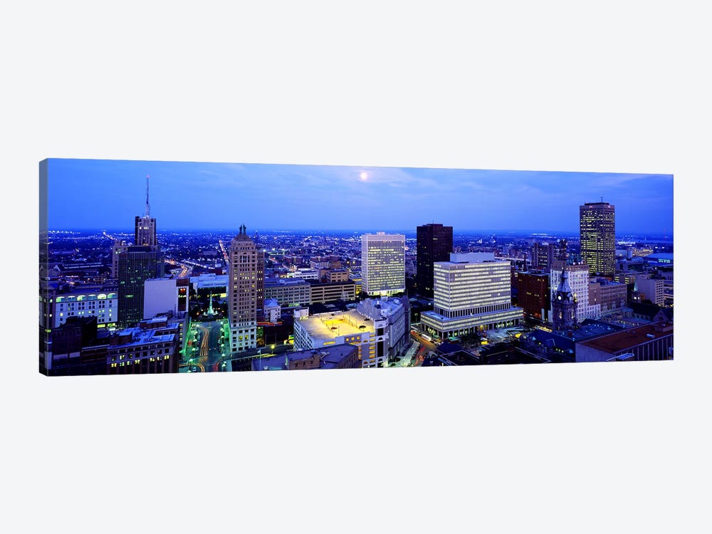 Evening, Buffalo, New York State, USA by Panoramic Images 1-piece Canvas Artwork