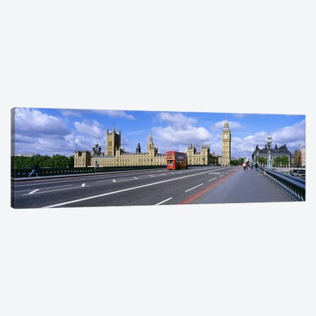 Parliament Big Ben London England Canvas Print #PIM3714} by Panoramic Images Canvas Print