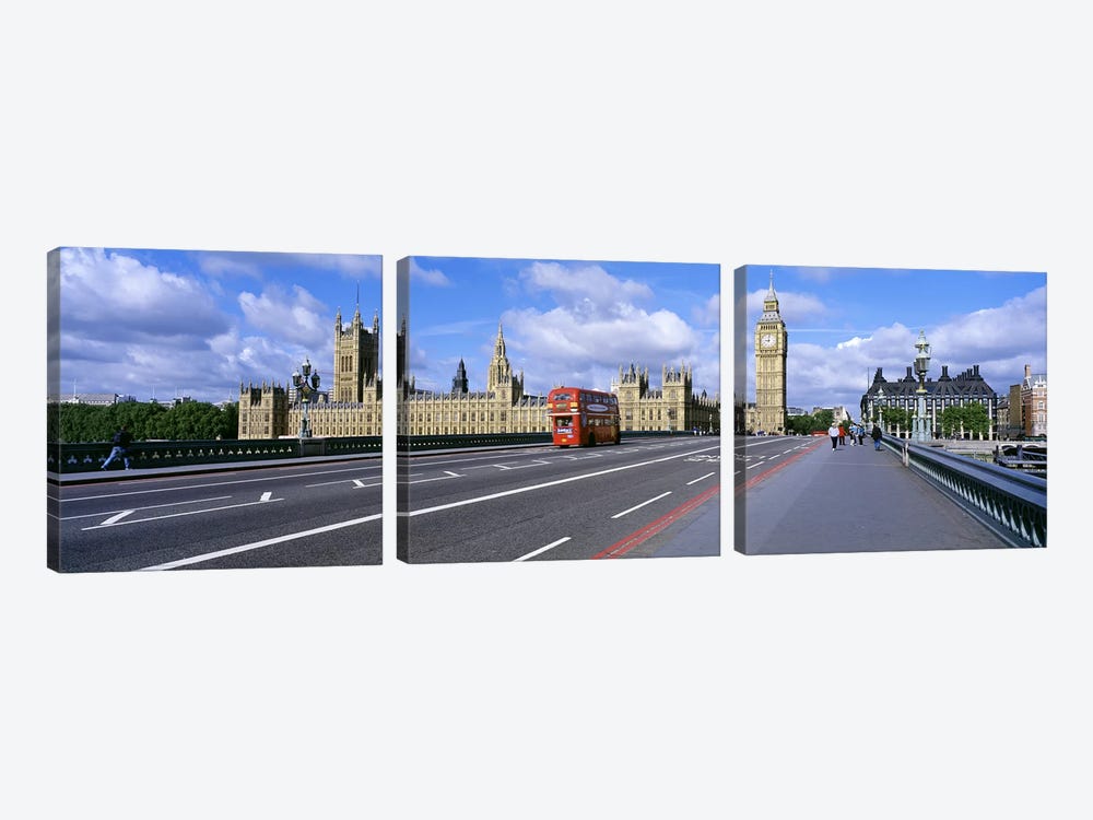 Parliament Big Ben London England by Panoramic Images 3-piece Canvas Artwork
