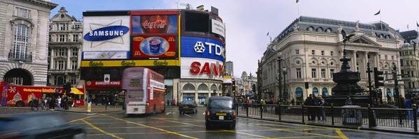 Daytime Scene II, Piccadilly Circus, London, England, United Kingdom
