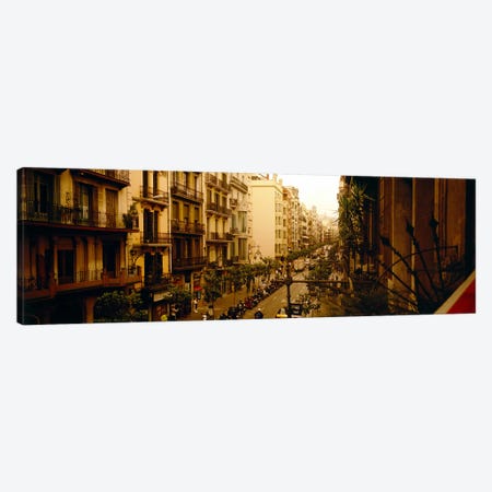 Urban Landscape, Barcelona, Catalonia, Spain Canvas Print #PIM3723} by Panoramic Images Canvas Print
