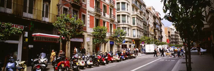 Street Scene Barcelona Spain