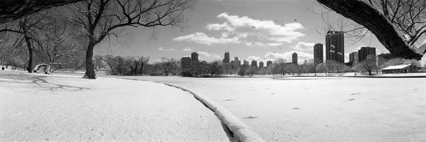 City Parks: Buildings in a city, Lincoln Park, Chicago, Illinois, USA by Panoramic Images
