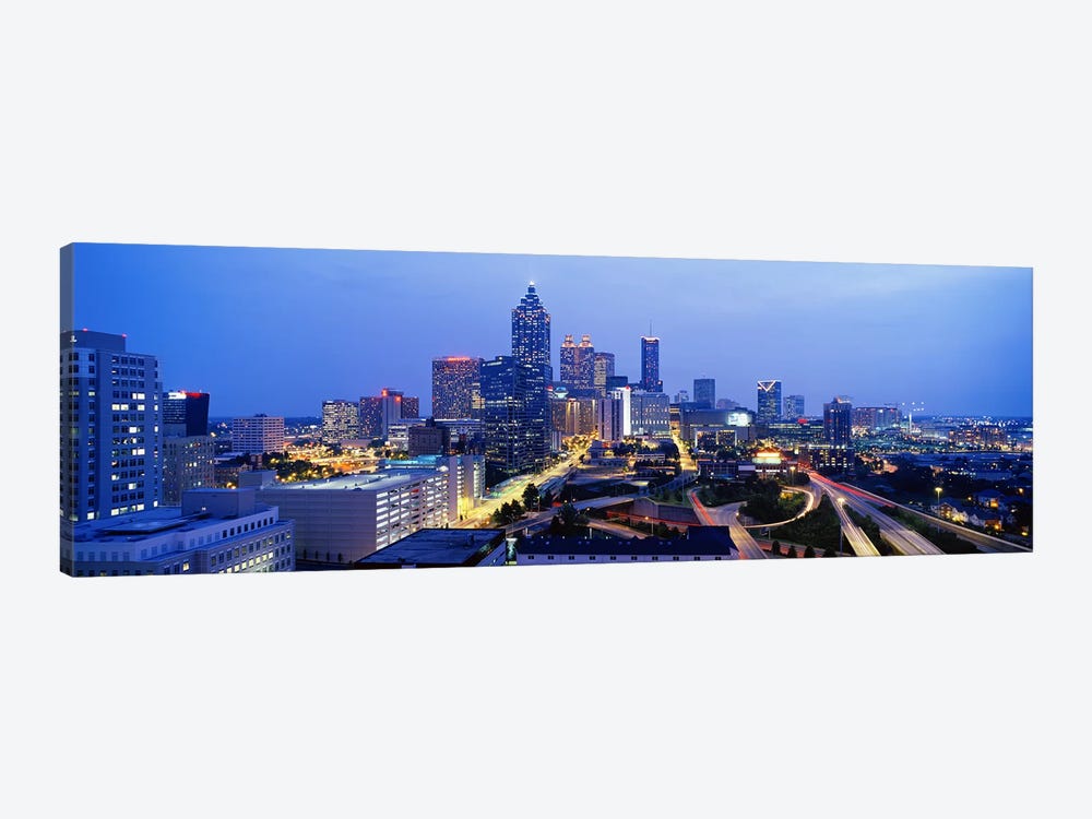 Evening In Atlanta, Atlanta, Georgia, USA by Panoramic Images 1-piece Canvas Wall Art