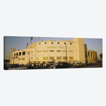 Facade of a stadium, old Comiskey Park, Chicago, Cook County, Illinois, USA Canvas Print #PIM3752} by Panoramic Images Canvas Art