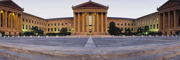 Pennsylvania: Facade of a museum, Philadelphia Museum Of Art, Philadelphia, Pennsylvania, USA by Panoramic Images