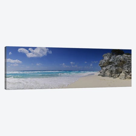 Coastal Landscape, Cancun, Quintana Roo, Mexico Canvas Print #PIM3759} by Panoramic Images Canvas Art
