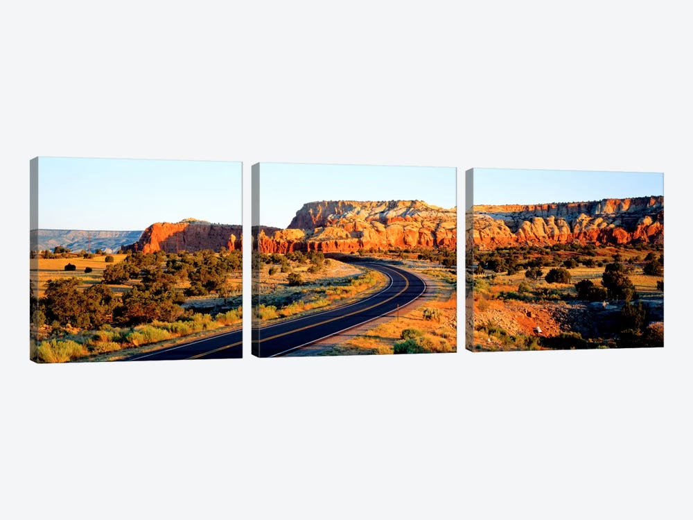 Route 84 NM USA by Panoramic Images 3-piece Canvas Art