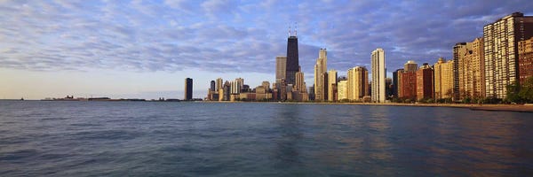 Chicago Skylines: Lake Michigan Chicago IL by Panoramic Images