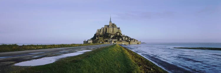 Church on the beachMont Saint-Michel, Normandy, France by Panoramic Images wall art